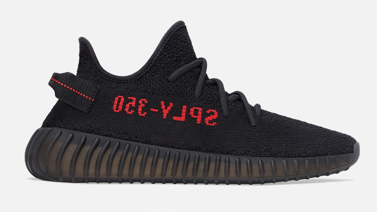 adidas Yeezy Boost 350 V2 (Black/Red) - Patta