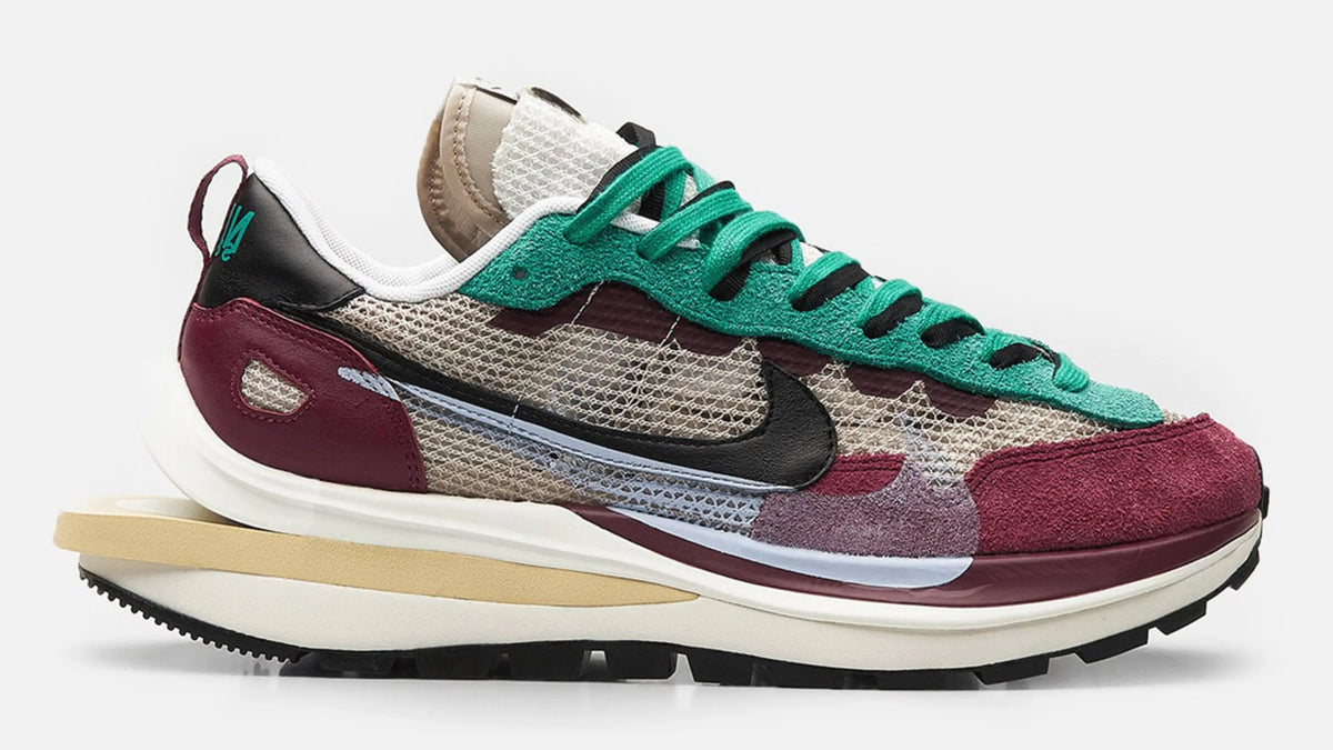 Nike x Sacai VaporWaffle (String/Black-Villain Red) - Patta