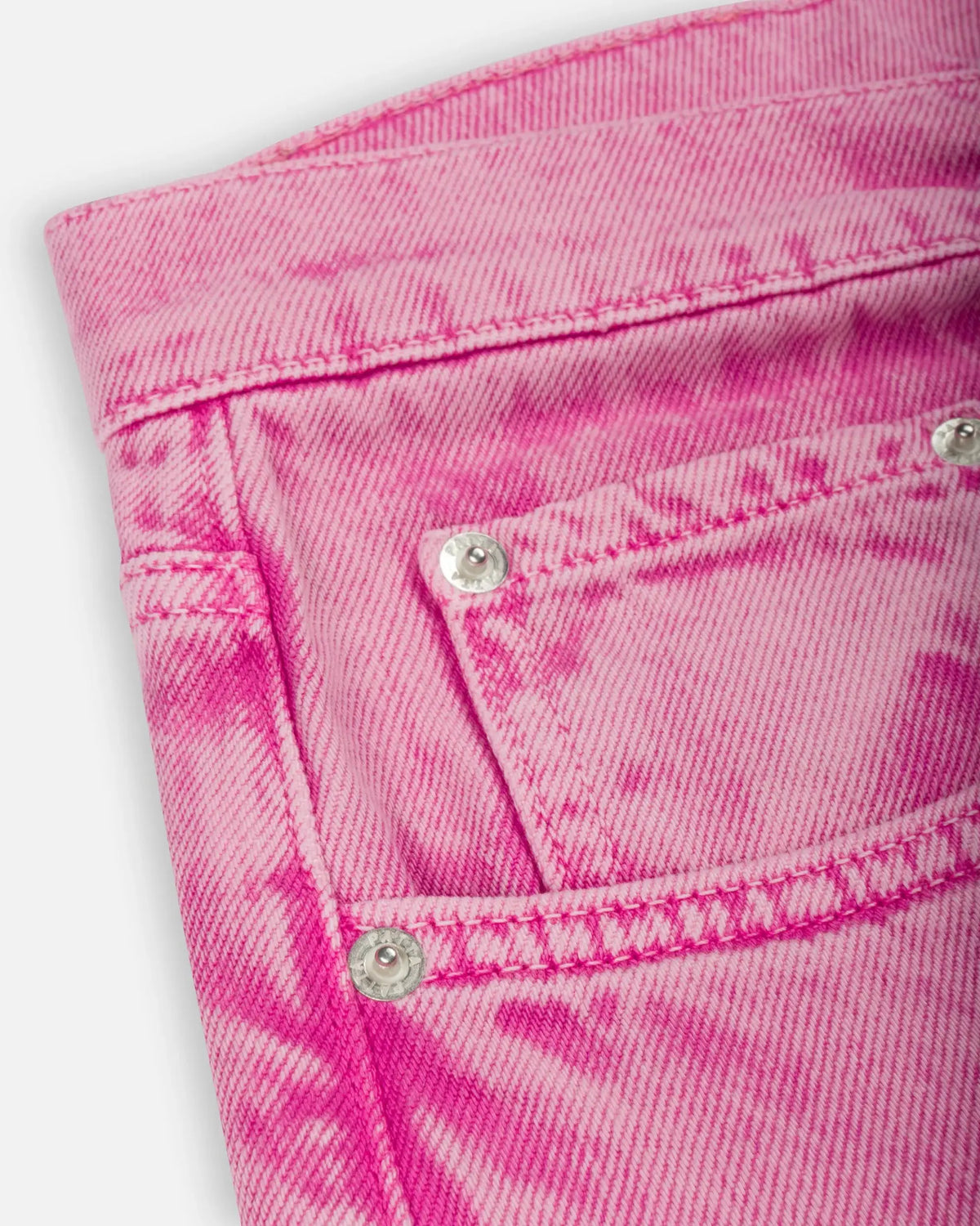 Patta Acid Wash Fuchsia Purple Denim Pants (Fuchsia Purple) Patta
