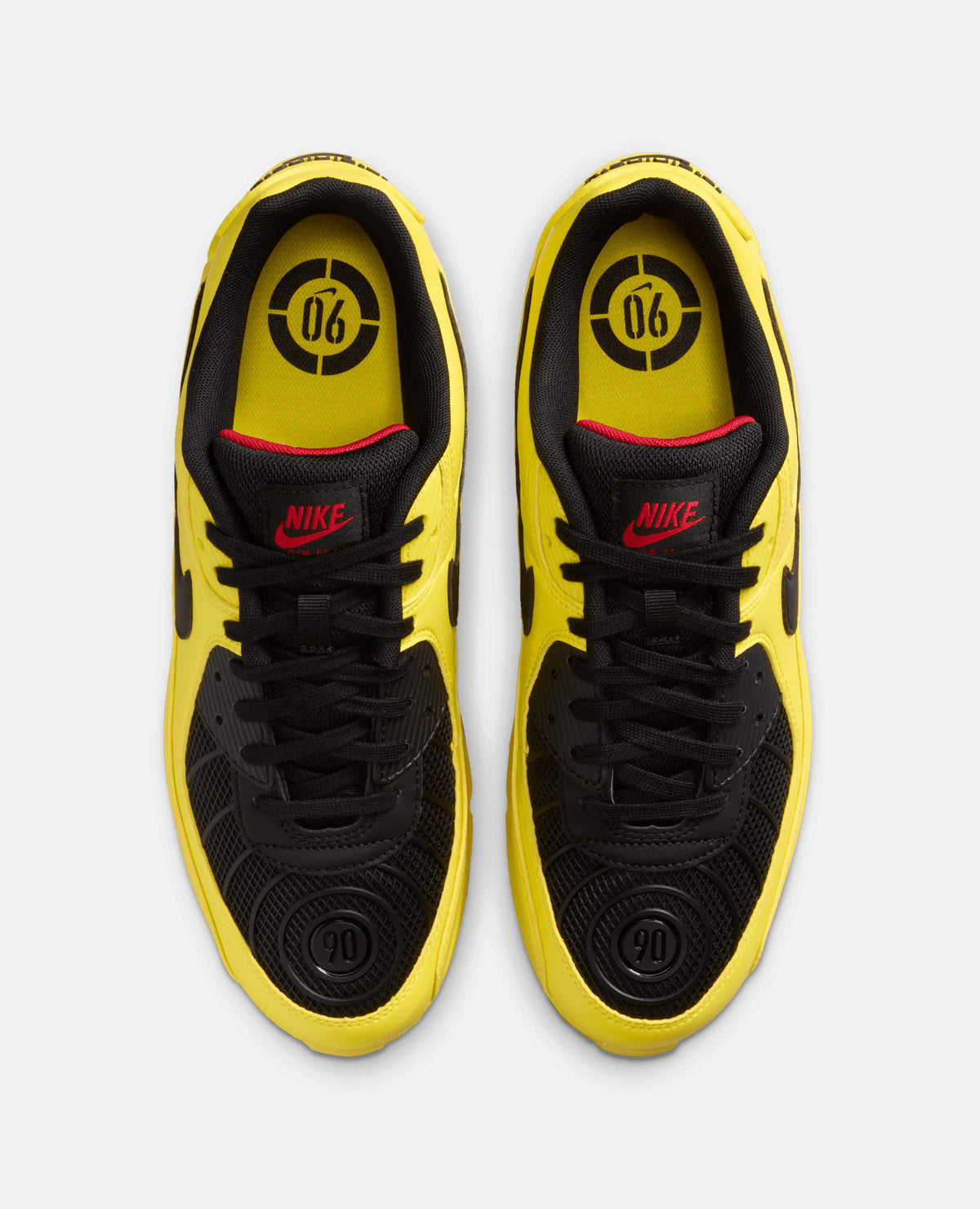 Nike Air Max 90 (Zest/Black-Fire Red-Gym Red) Nike
