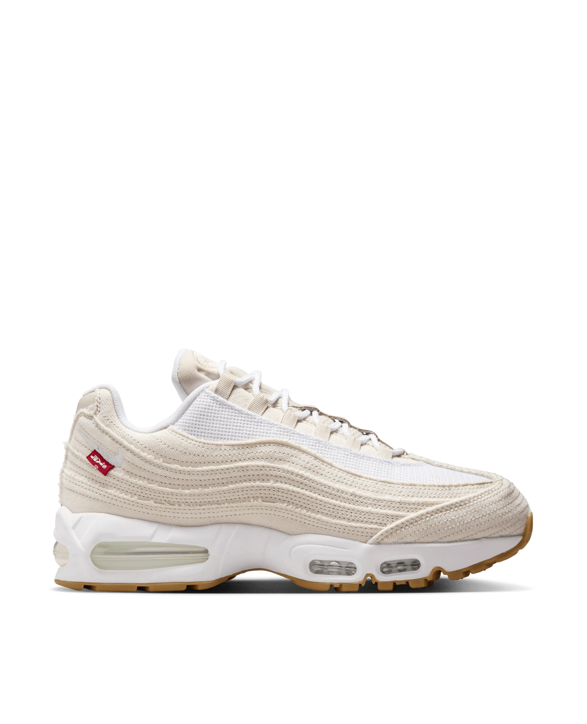 Nike Air Max 95 OG (LT Orewood BRN/White-Gym Red) Nike