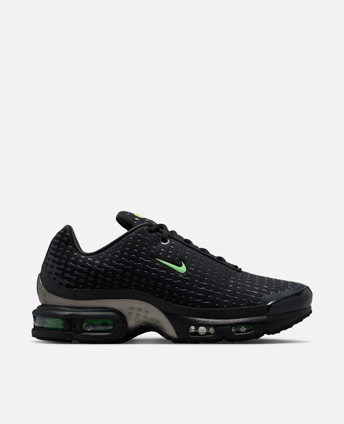 Nike Air Max Plus VII (Black/Illusion Green-Dark Smoke Grey-Metallic Pewter) Nike