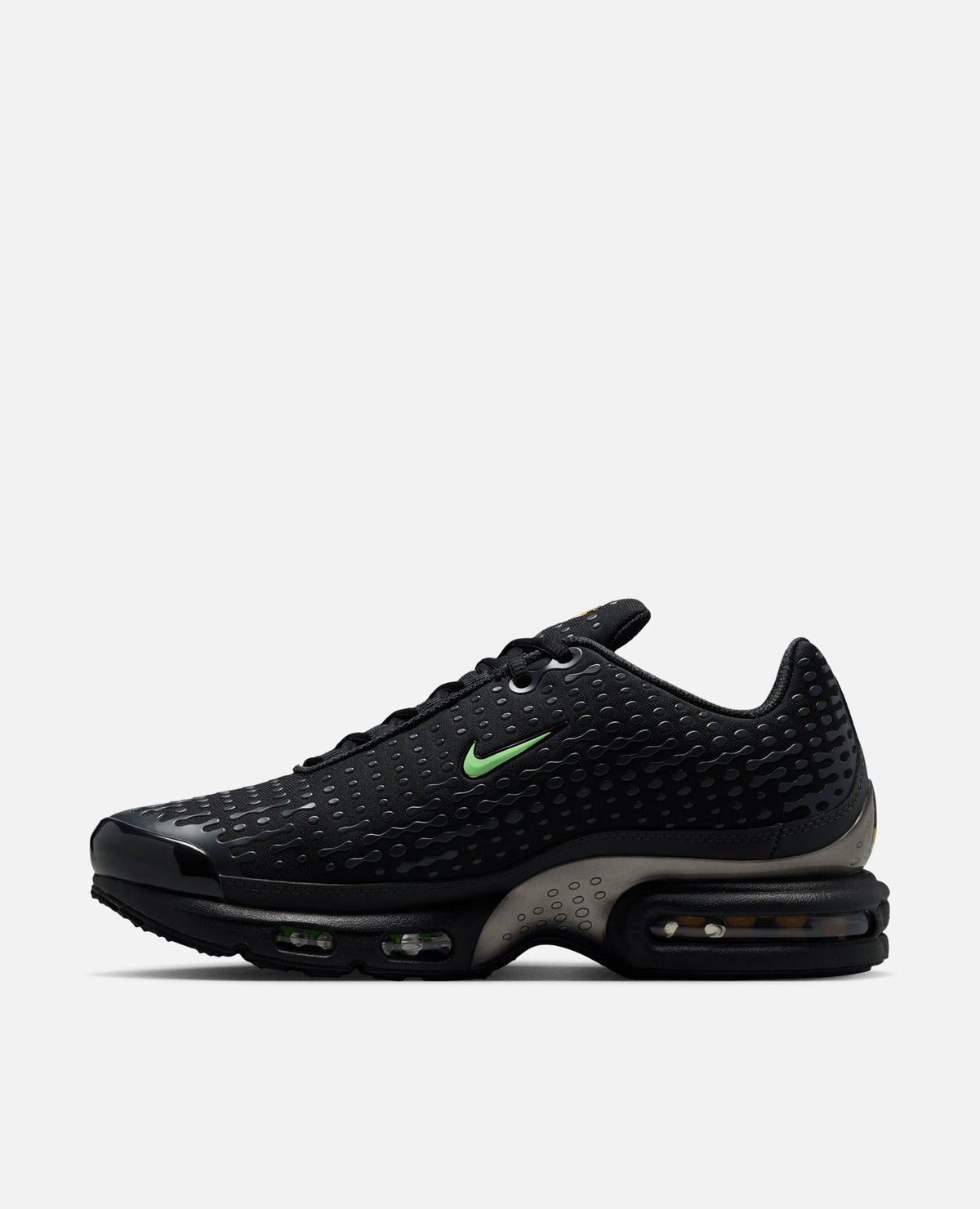 Nike Air Max Plus VII (Black/Illusion Green-Dark Smoke Grey-Metallic Pewter) Nike