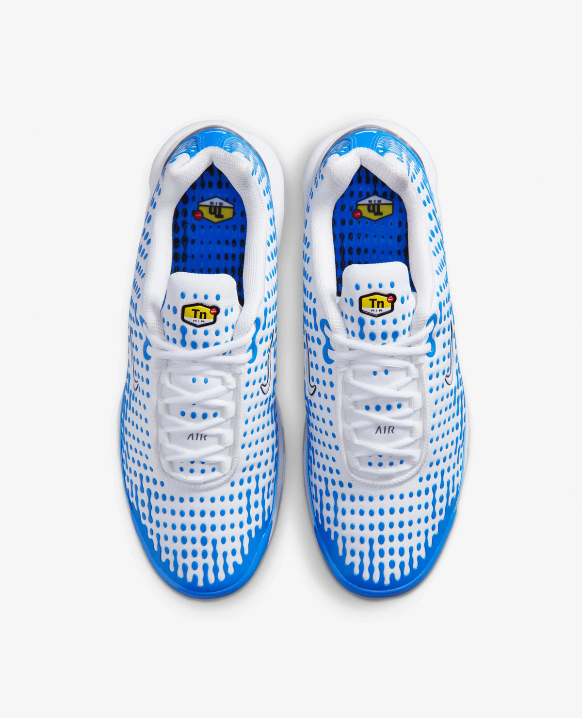 Nike Air Max Plus VII (White/White-Blue Crystal-Metallic Silver-Black) Nike