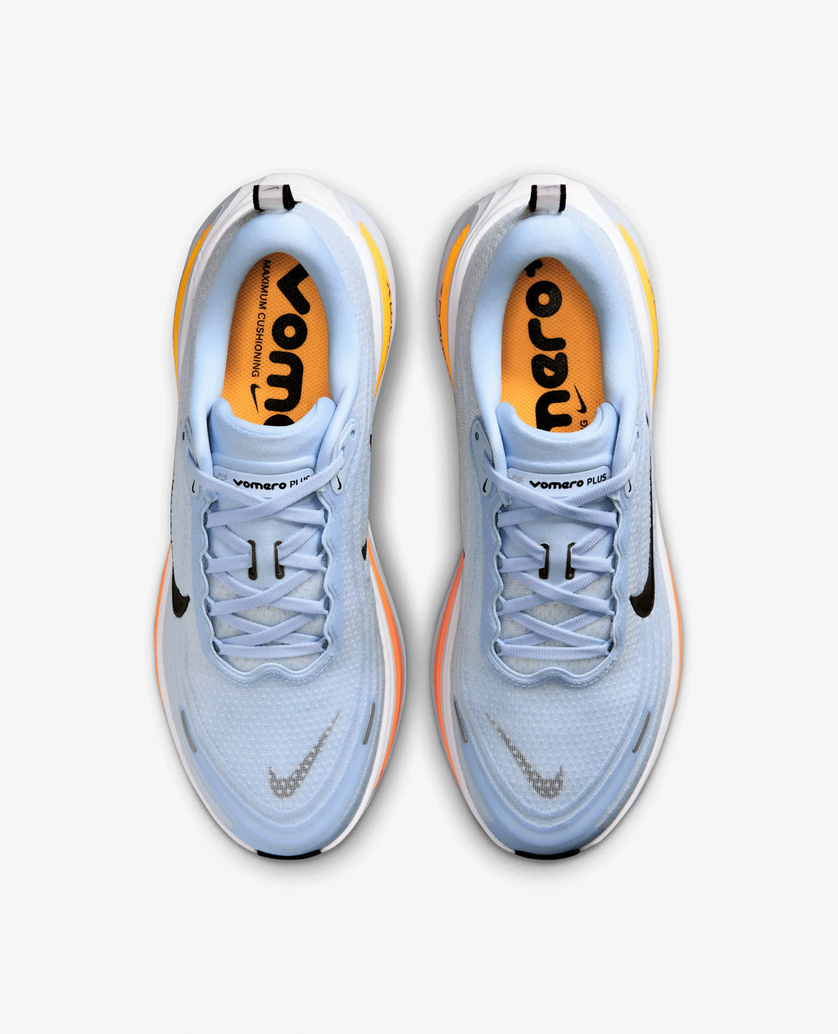 Nike Vomero Plus (Hydrogen Blue/Black-White-Total Orange-Laser Orange-Football Grey) Nike