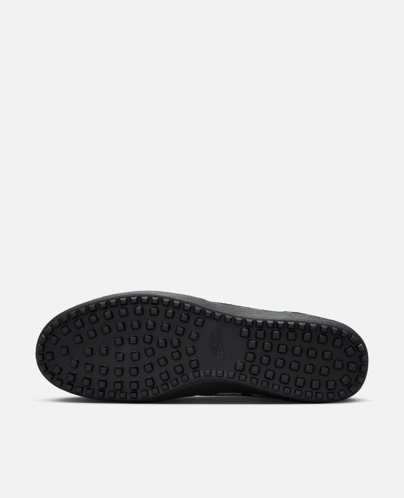 Black textured waffle outsole and tread of the Nike Field General Premium sneaker.