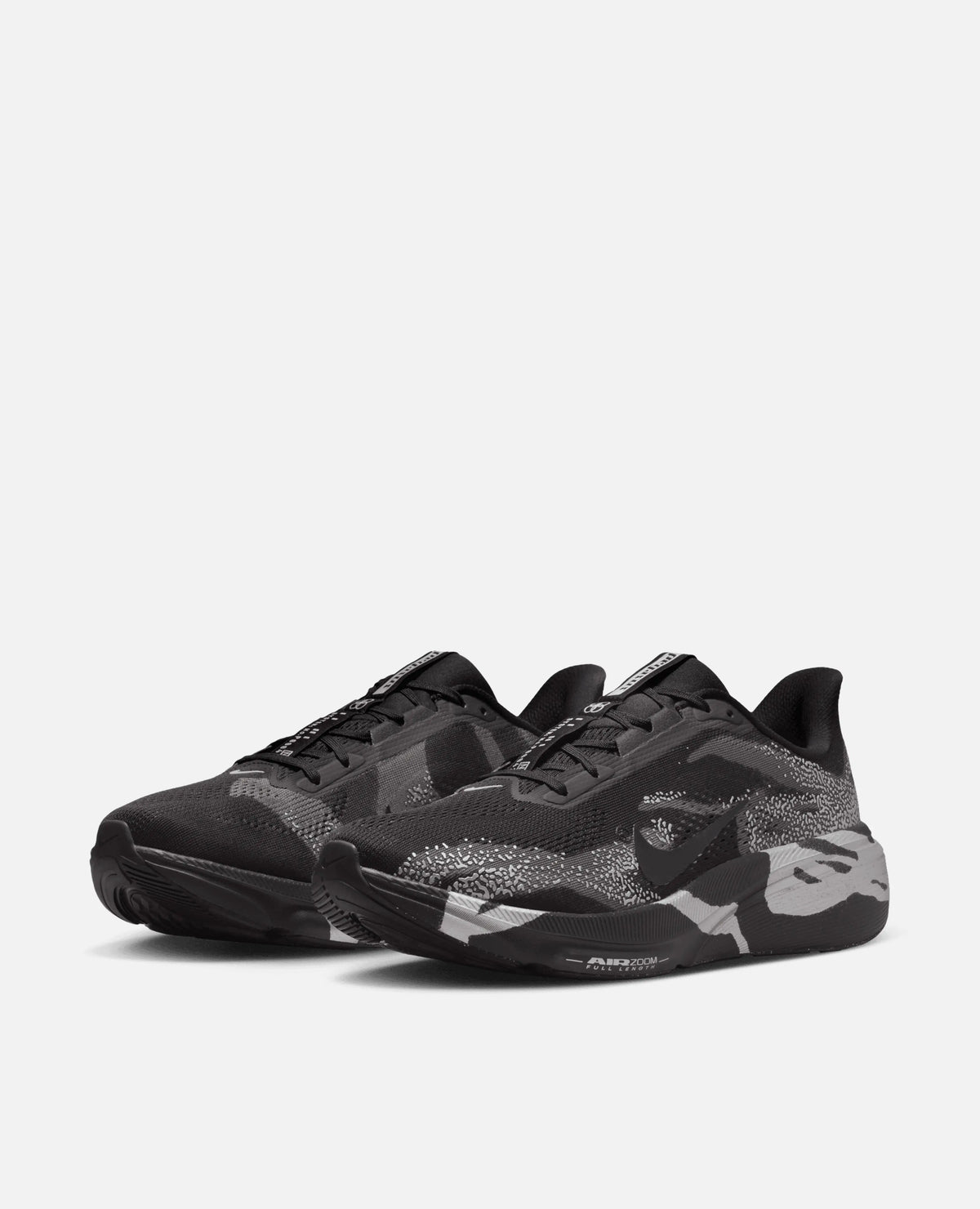 Nike Air Zoom Pegasus 42 Disrupt (Black/Black-Med Ash-Metallic Silver) Nike