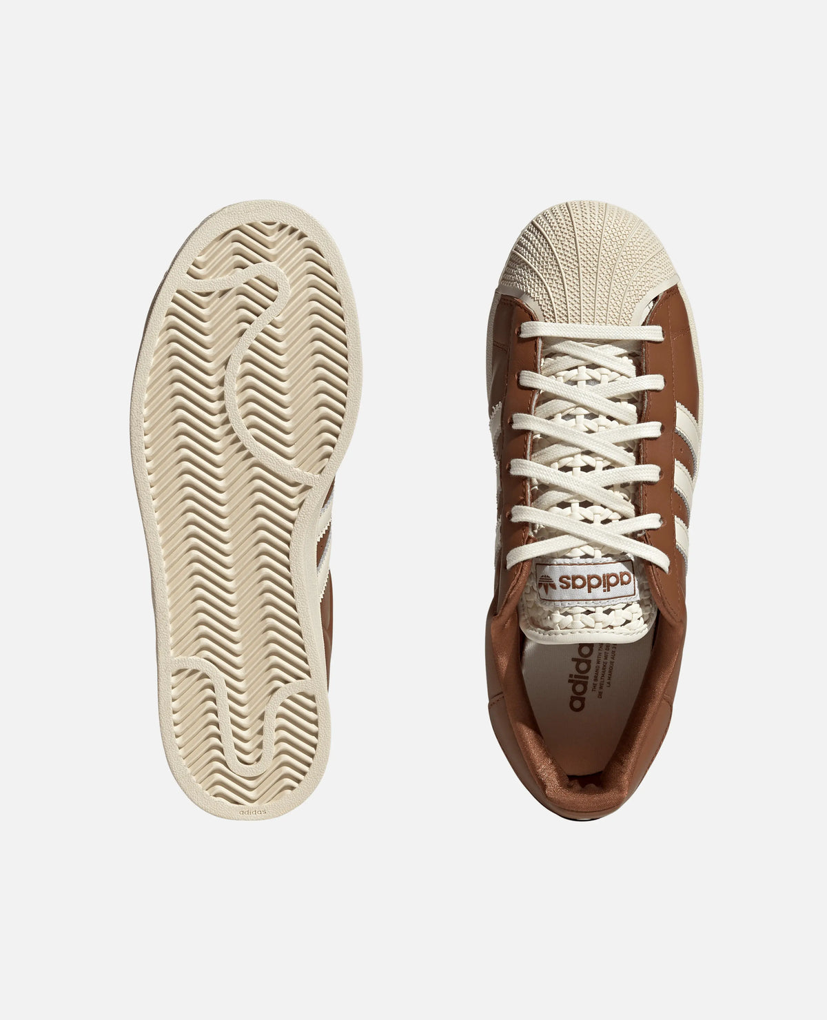 adidas Superstar II Women (Dusty Brown/Cream White/Wonder White) Adidas