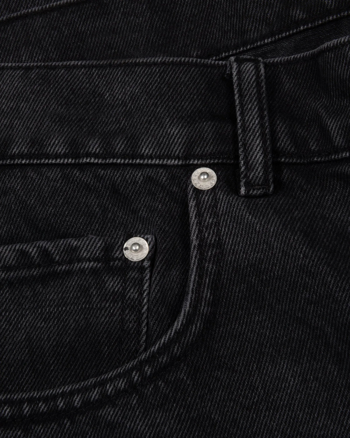 Patta Whiskers Denim Shorts (Black Denim) Patta