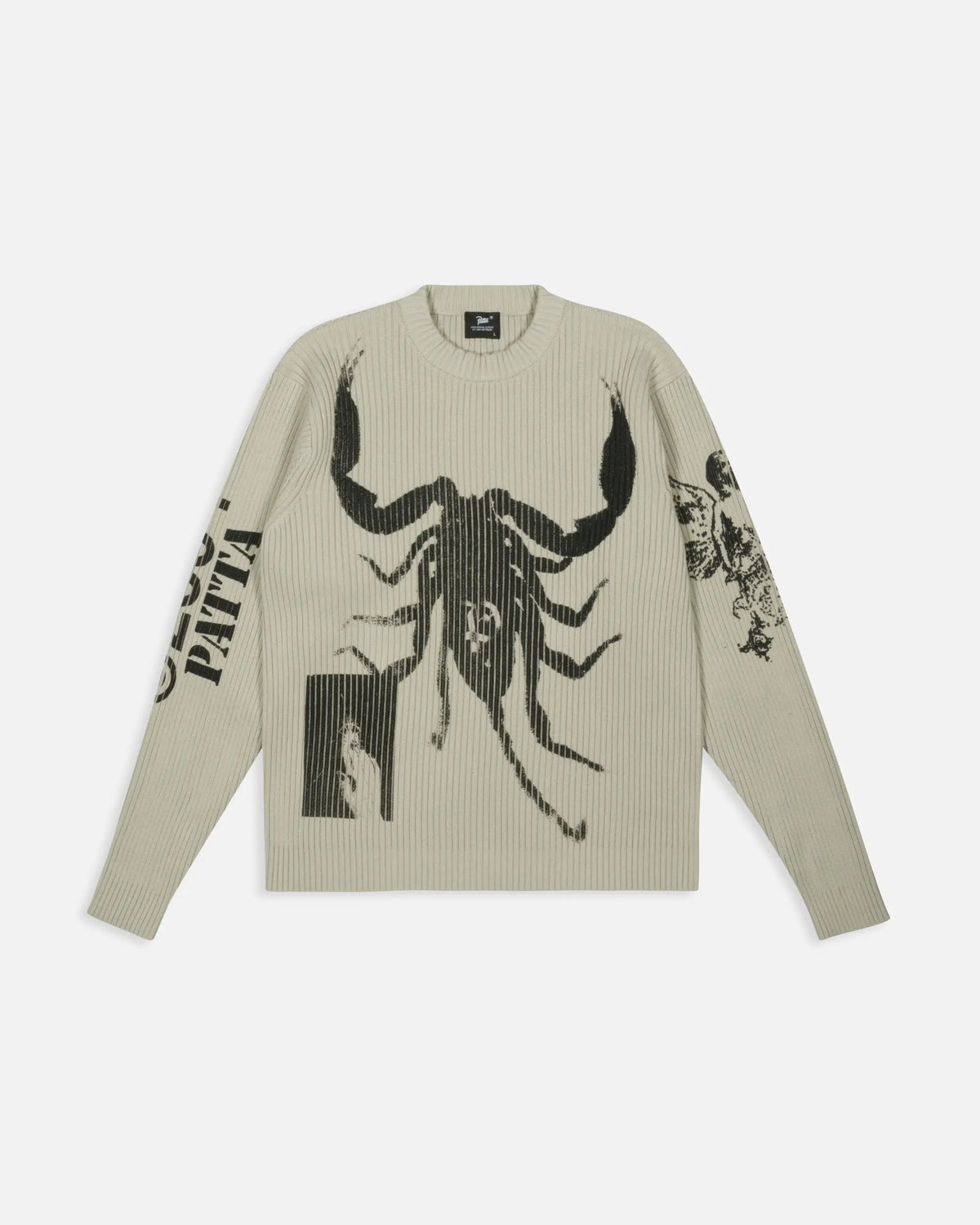 Patta Scorpio Knitted Jumper (Plaza Taupe) Patta