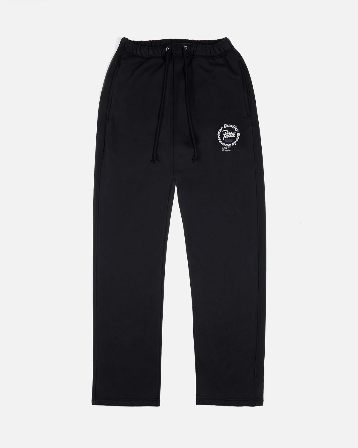 Patta London Chapter Straight Leg Jogging Pants (Black) Patta