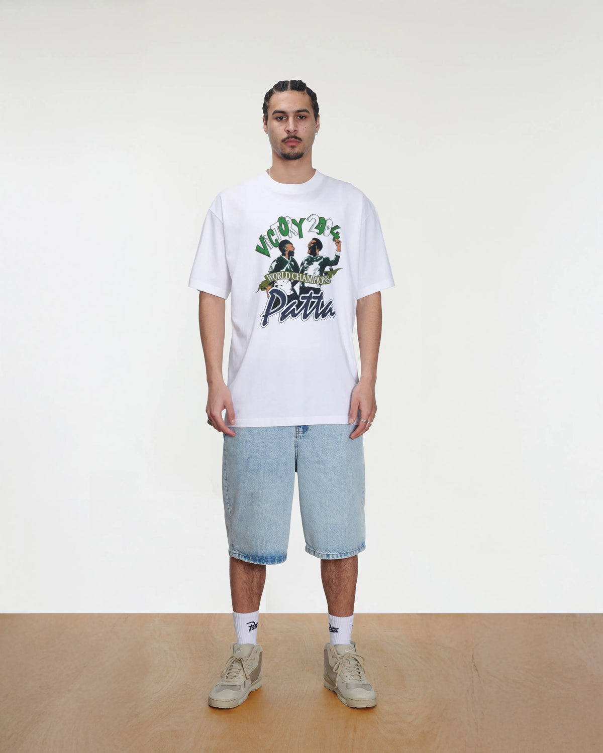 Patta Victory T-Shirt (White) Patta