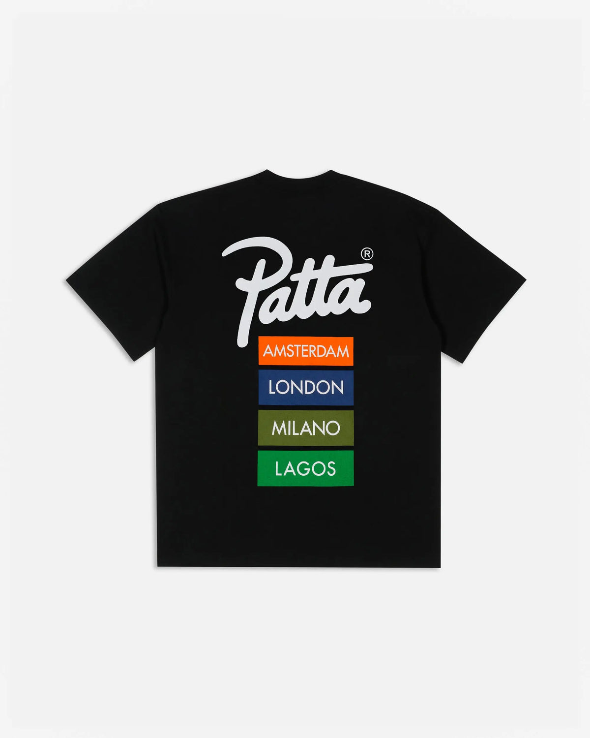 Patta Chapter Worldwide T-Shirt (Black) Patta