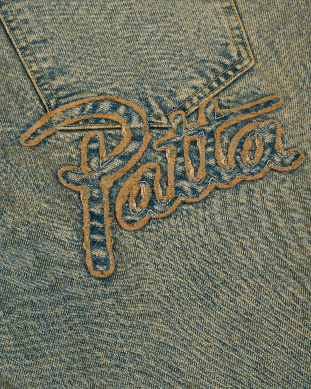 Patta Whiskers Denim Pants (Dark Blue Denim) Patta