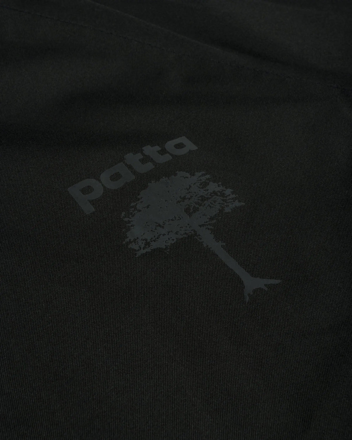 Patta 3M Reflective Waterproof Rain Jacket (Black) Patta