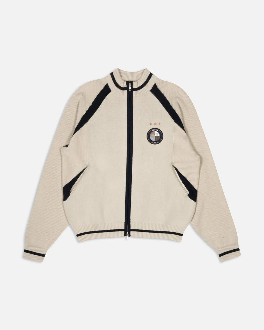 Patta Track Top Cardigan (Vaporous Grey) Patta