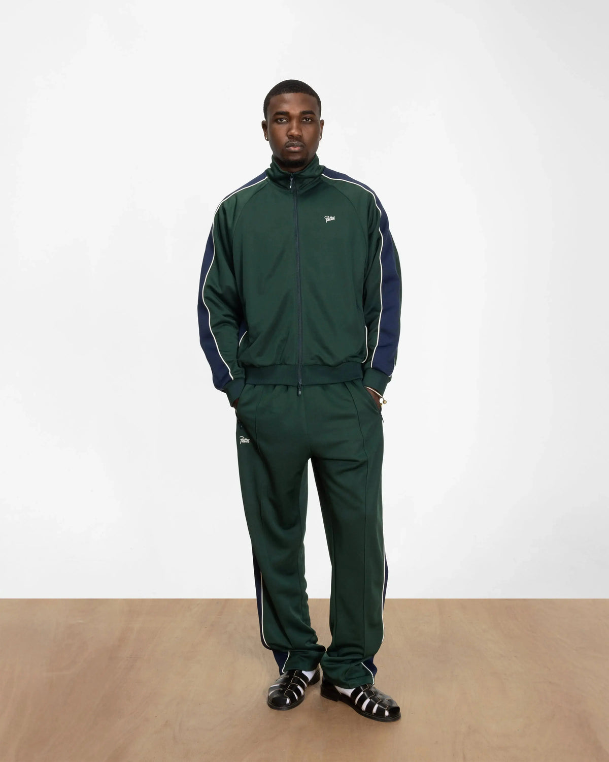 Patta Tricot Track Jacket (Pine Grove) Patta