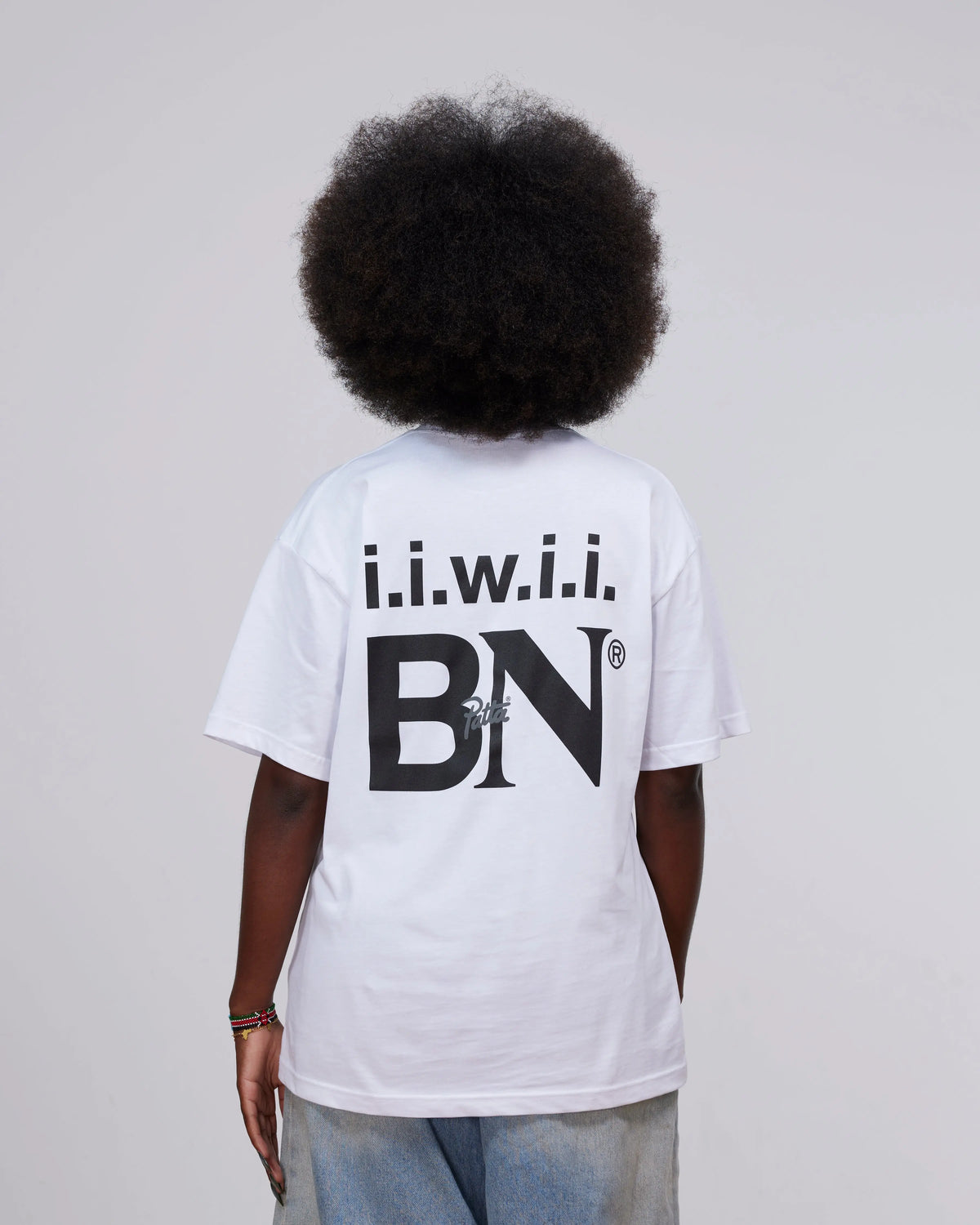 Patta x BLK NWS T-Shirt (White) Patta