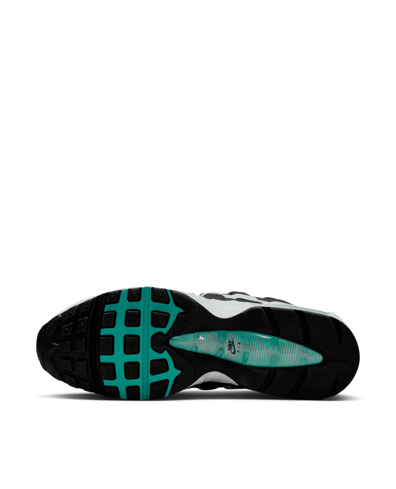 Nike Air Max 95 OG (White/Hyper Jade - Black - Metallic Silver) - Patta