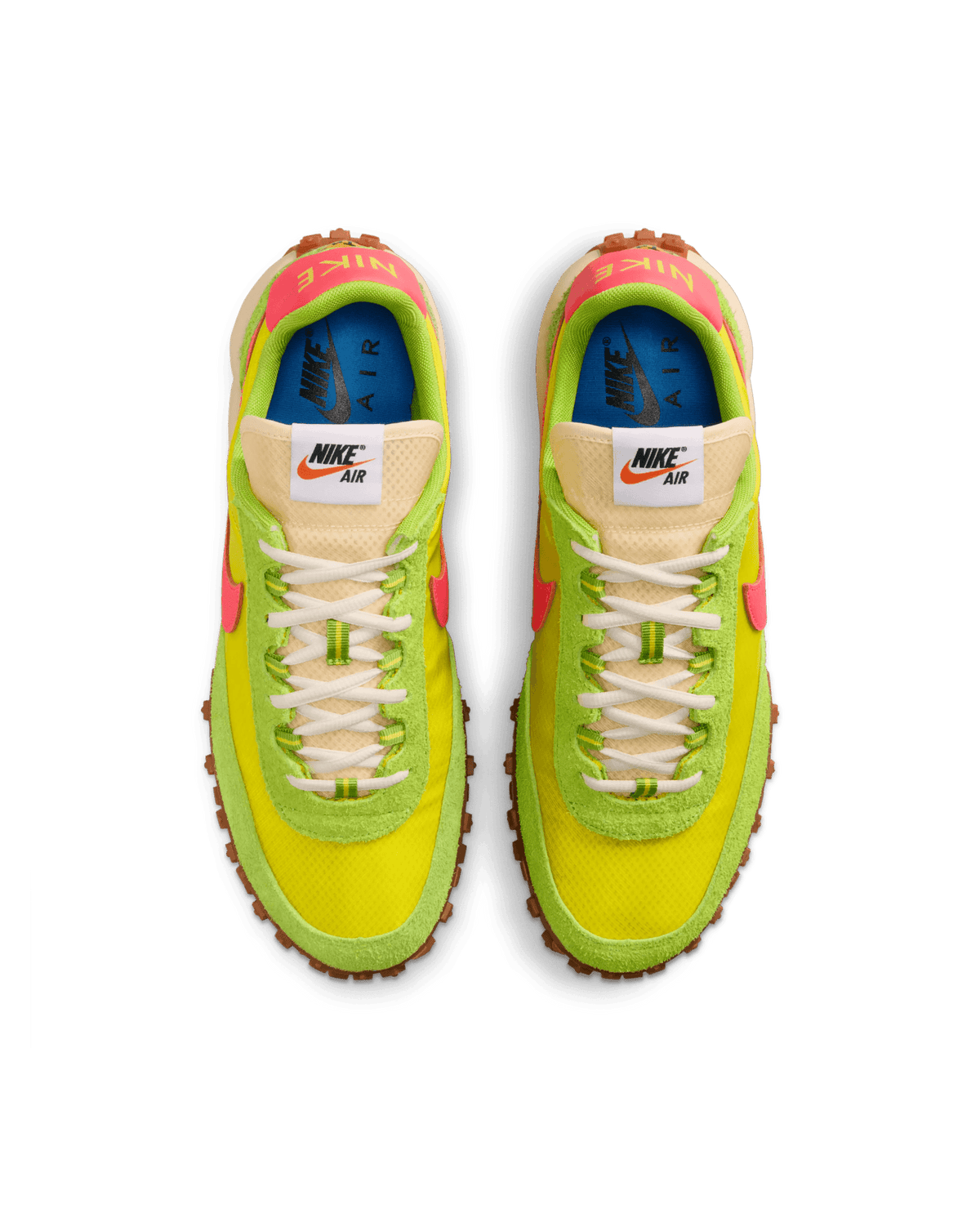 Nike Air Max Waffle SP (Electrolime/Flash Crimson - Gum Med Brown) - Patta