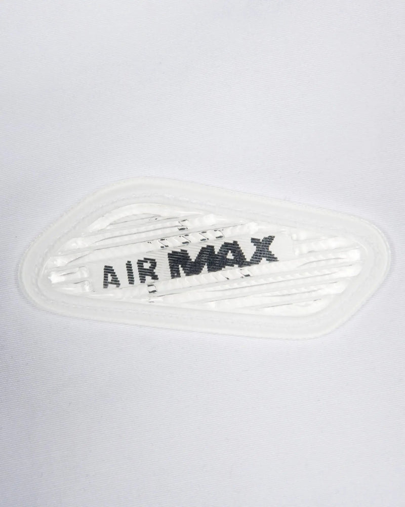 Close-up of the lenticular Air Max bubble trim on the Patta x Nike NRG Track Jacket.